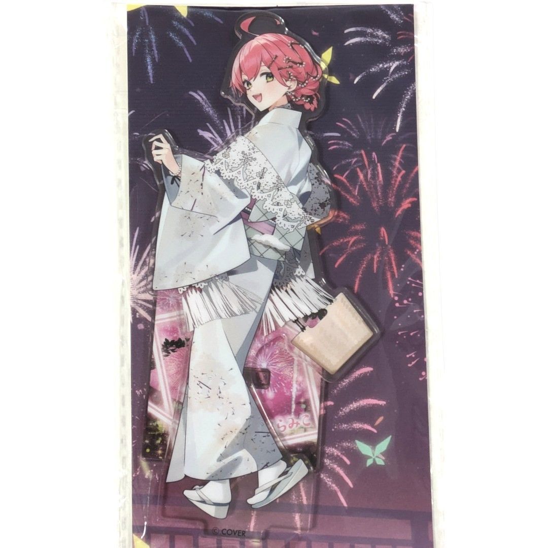 ホロ花火アクリルスタンド 送料無料 24時間以内発送 新品 さくらみこ ホロ花火 アクリルスタンド
