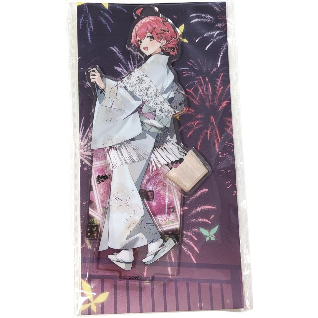 送料無料 24時間以内発送 新品 さくらみこ ホロ花火 アクリルスタンド