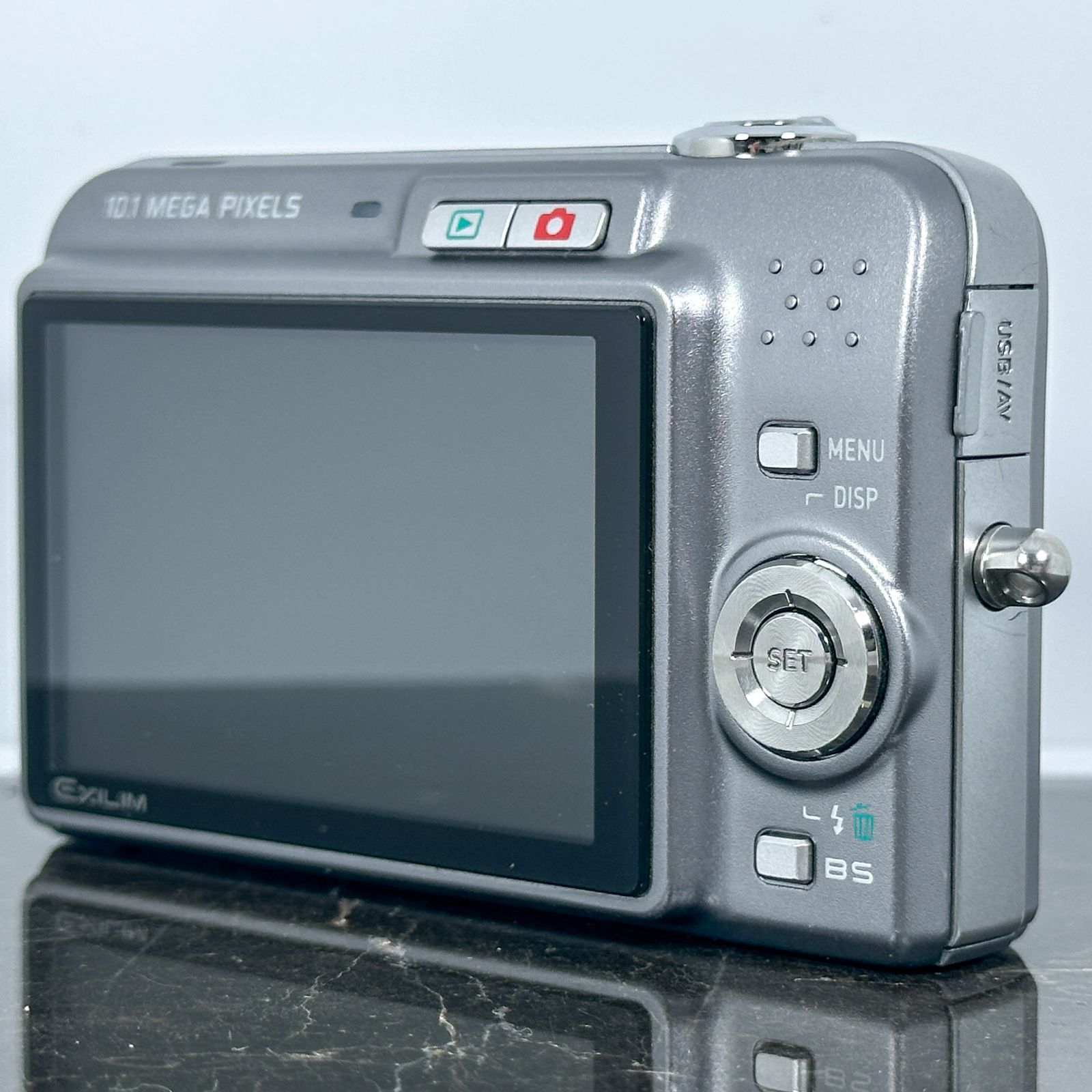 CASIO EXILIM EX-Z1080 グレー デジタルカメラ 1010万画素 光学3倍