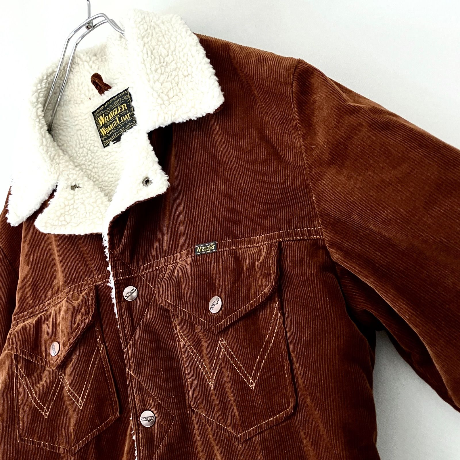 ラングラー ランチコート☆WT0001☆Wrangler☆裏ボア コーデュロイ 