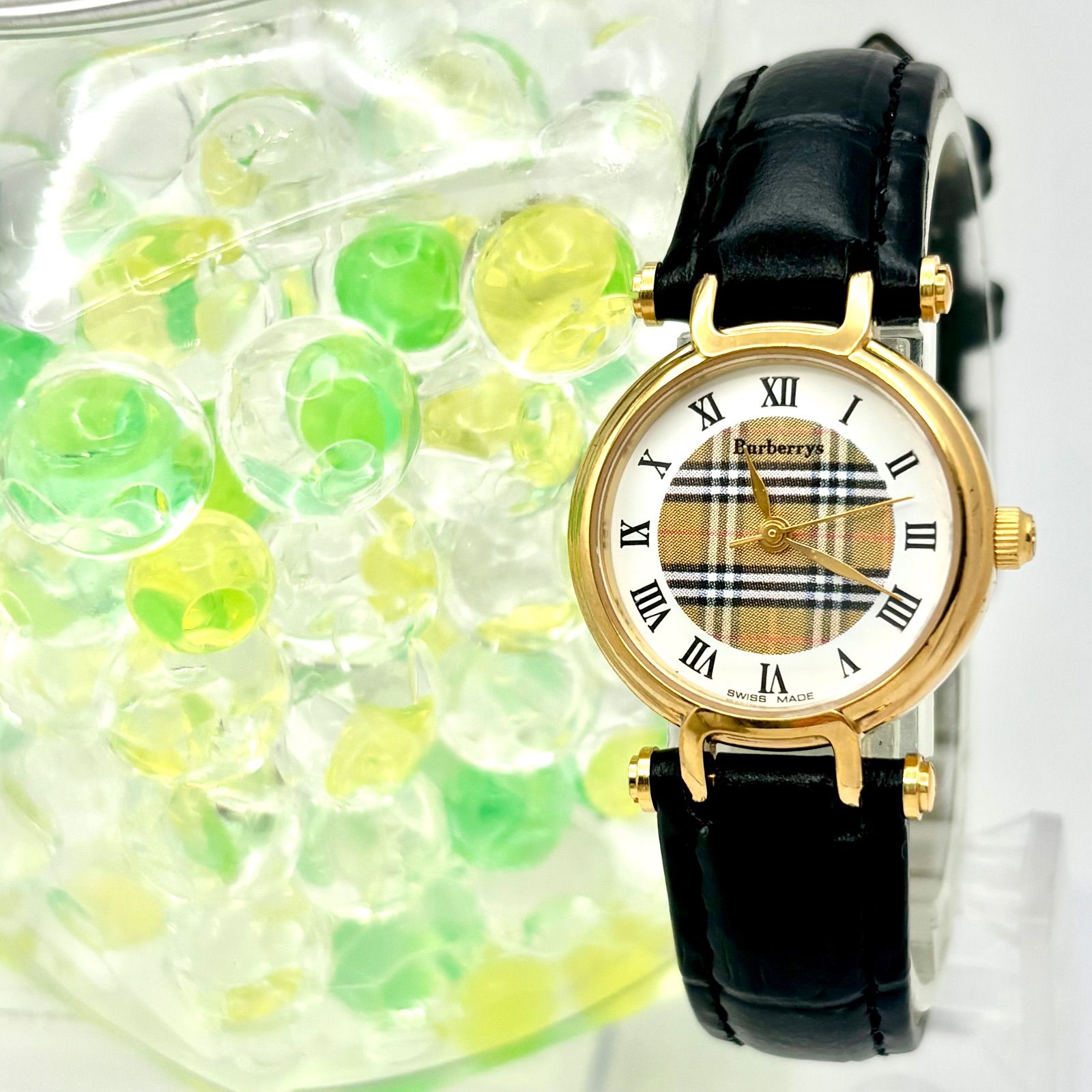 新品電池】Burberrys バーバリー ノバチェック 11200L レディース