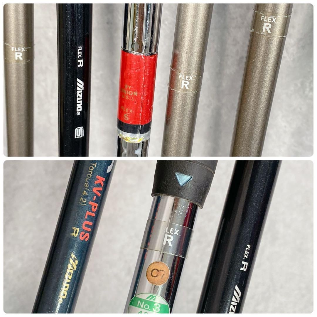 V549 ミズノ メンズ ゴルフ クラブ セット 13点 オンライン 赤