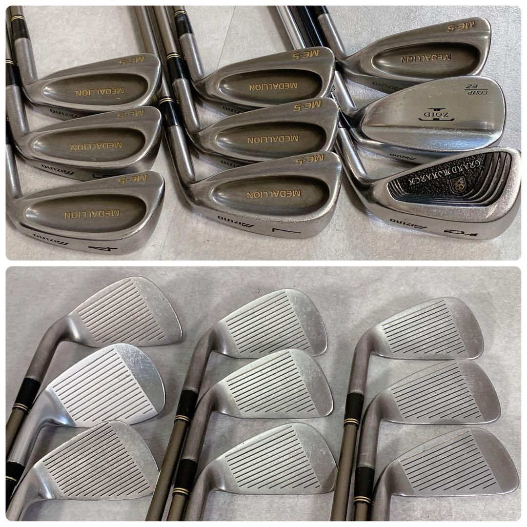 V549 ミズノ メンズ ゴルフ クラブ セット 13点 オンライン 赤