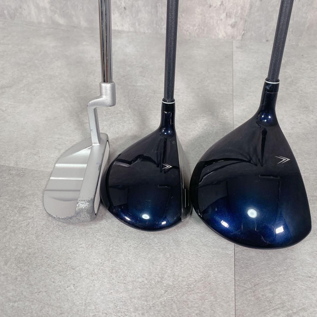 V551 ツアーステージ 他 ジュニア ゴルフ セット ナイキ キャディバッグ