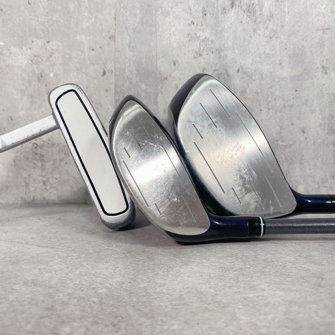 V551 ツアーステージ 他 ジュニア ゴルフ セット ナイキ キャディバッグ