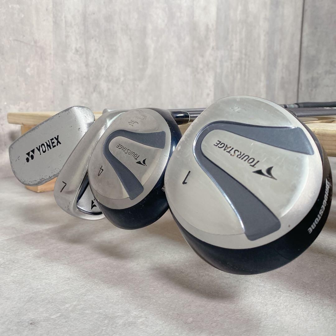 V 551 ツアーステージ 他 ジュニア ゴルフ セット ナイキ キャディバッグ