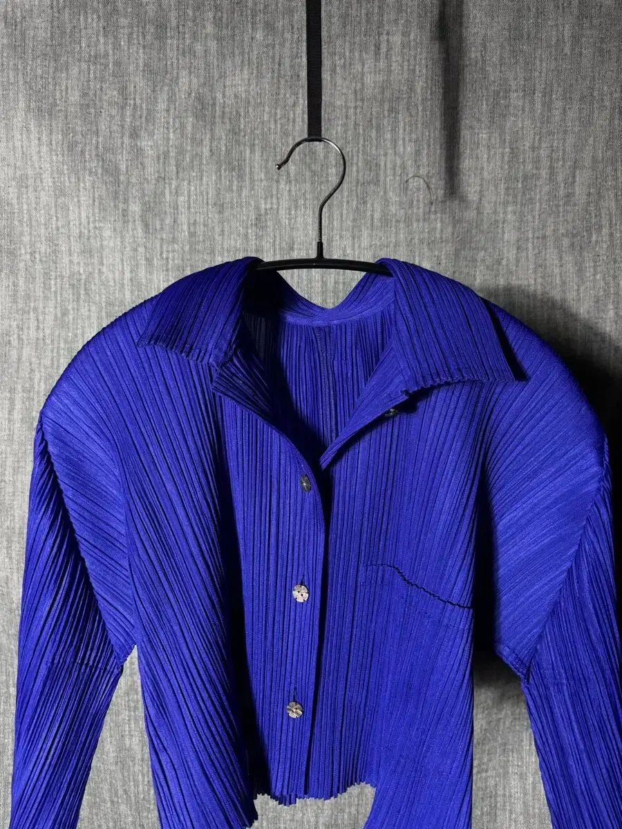 イッセイミヤケ プリーツプリーズ クロップド カーディガン - メルカリ