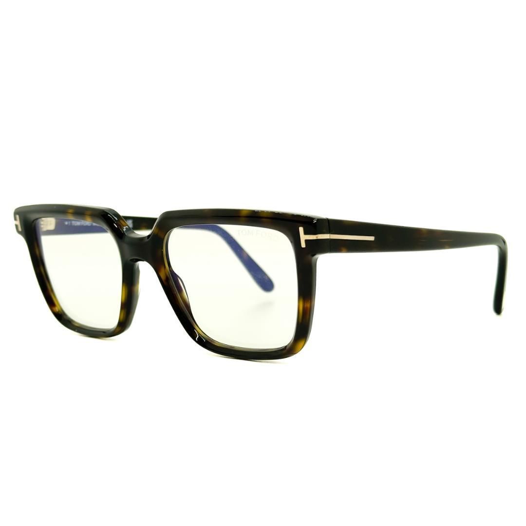 TOM FORD トムフォード PCメガネ FT 5889 B ハバナ べっ甲 ブルーライトカットレンズ メンズ レディース イタリア製