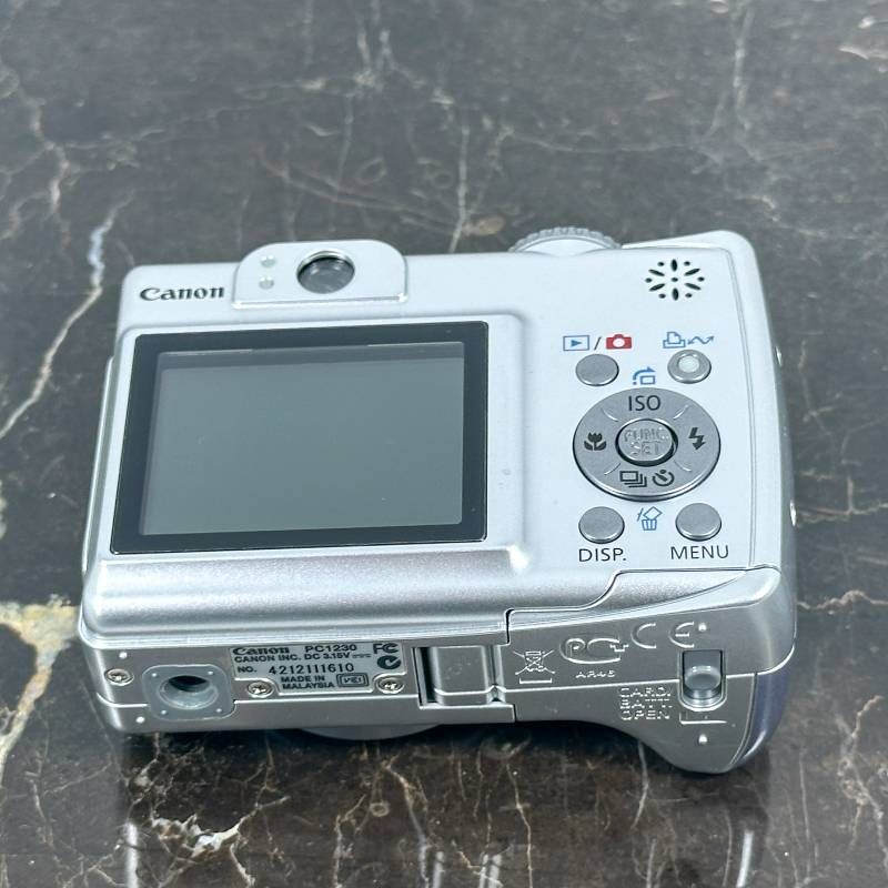 美品】Canon PowerShot A550 710万画素 光学4倍ズーム 単三電池ですぐ