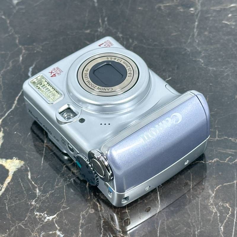 美品】Canon PowerShot A550 710万画素 光学4倍ズーム 単三電池ですぐ