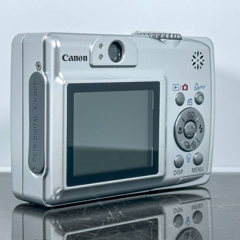 ✨動作確認済み！✨Canon PowerShot A550単3電池で使えます！ 美品】Canon PowerShot A550 710万画素 光学4倍ズーム 単三電池ですぐ