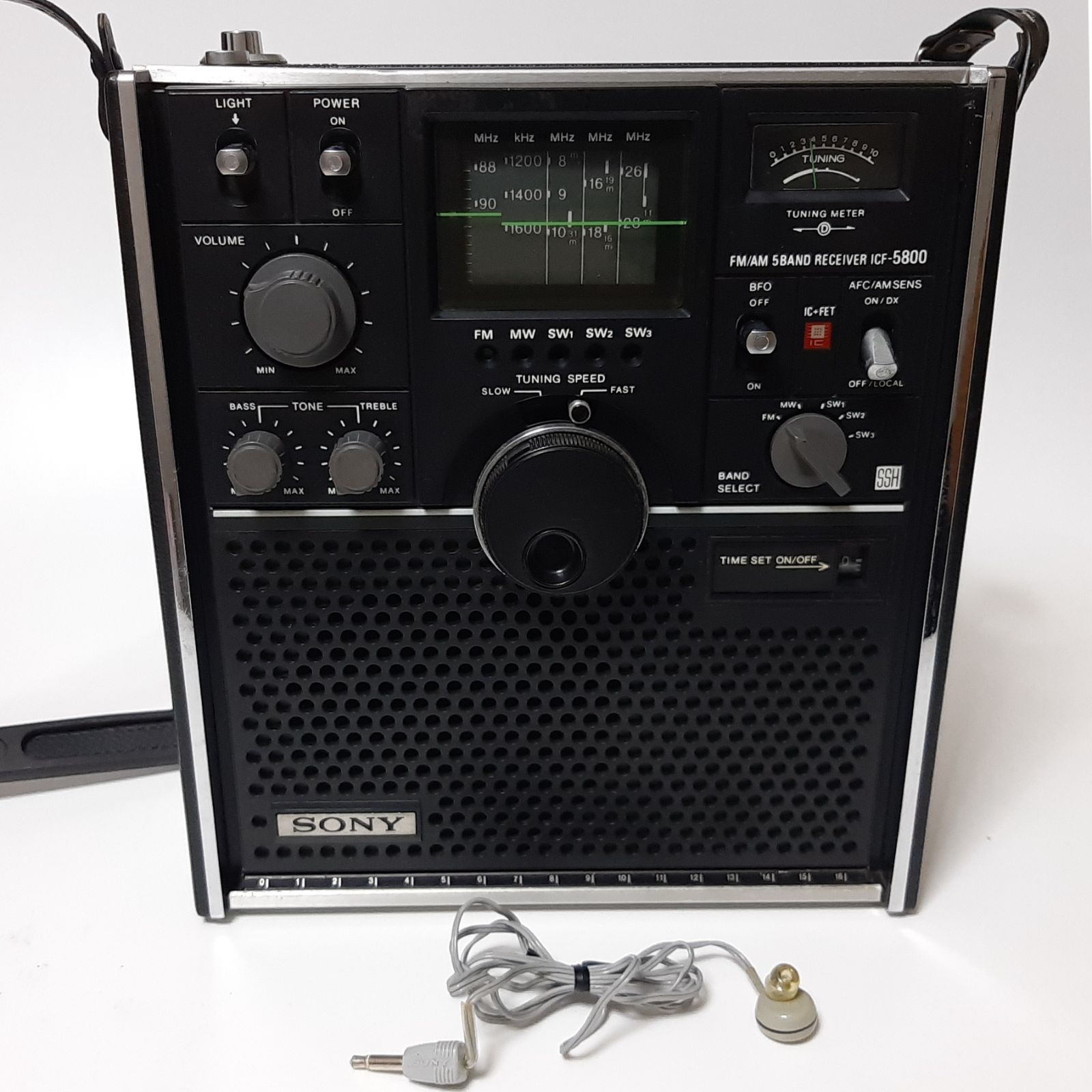SONY ソニー ICF-5800 スカイセンサー5800 5バンドラジオ ジャンク