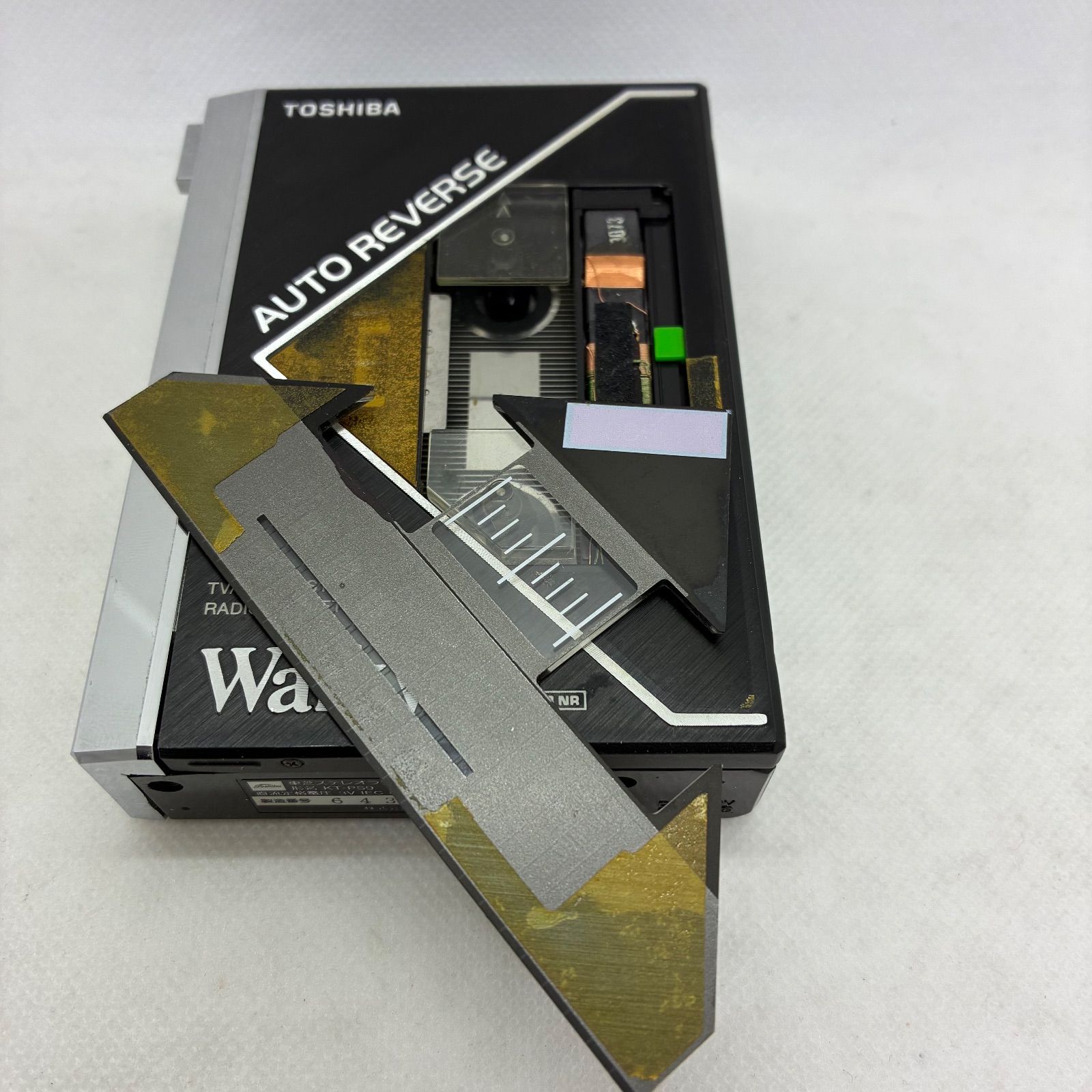 ジャンク】TOSHIBA東芝 ラジオカセットプレーヤー『Walky』KT-PS9 KT