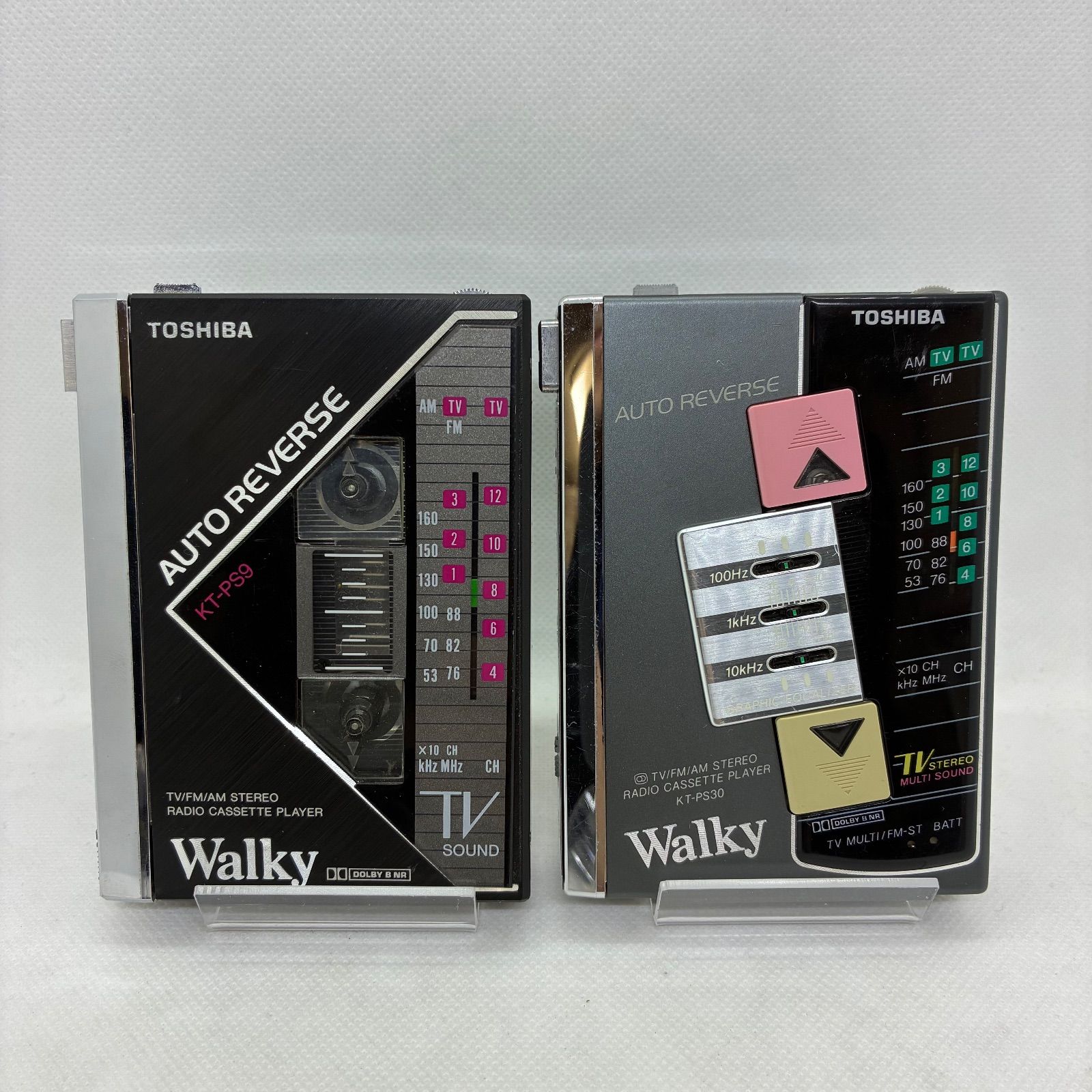 ジャンク】TOSHIBA東芝 ラジオカセットプレーヤー『Walky』KT-PS9 KT