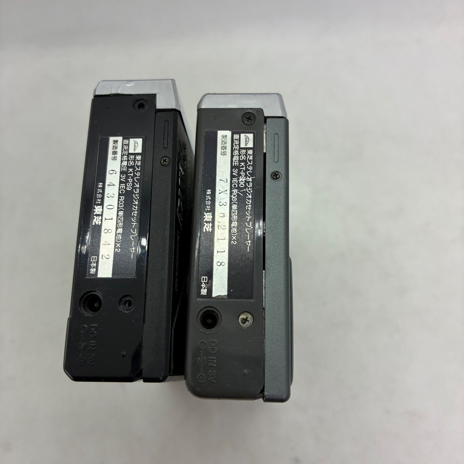 ジャンク】TOSHIBA東芝 ラジオカセットプレーヤー『Walky』KT-PS9 KT