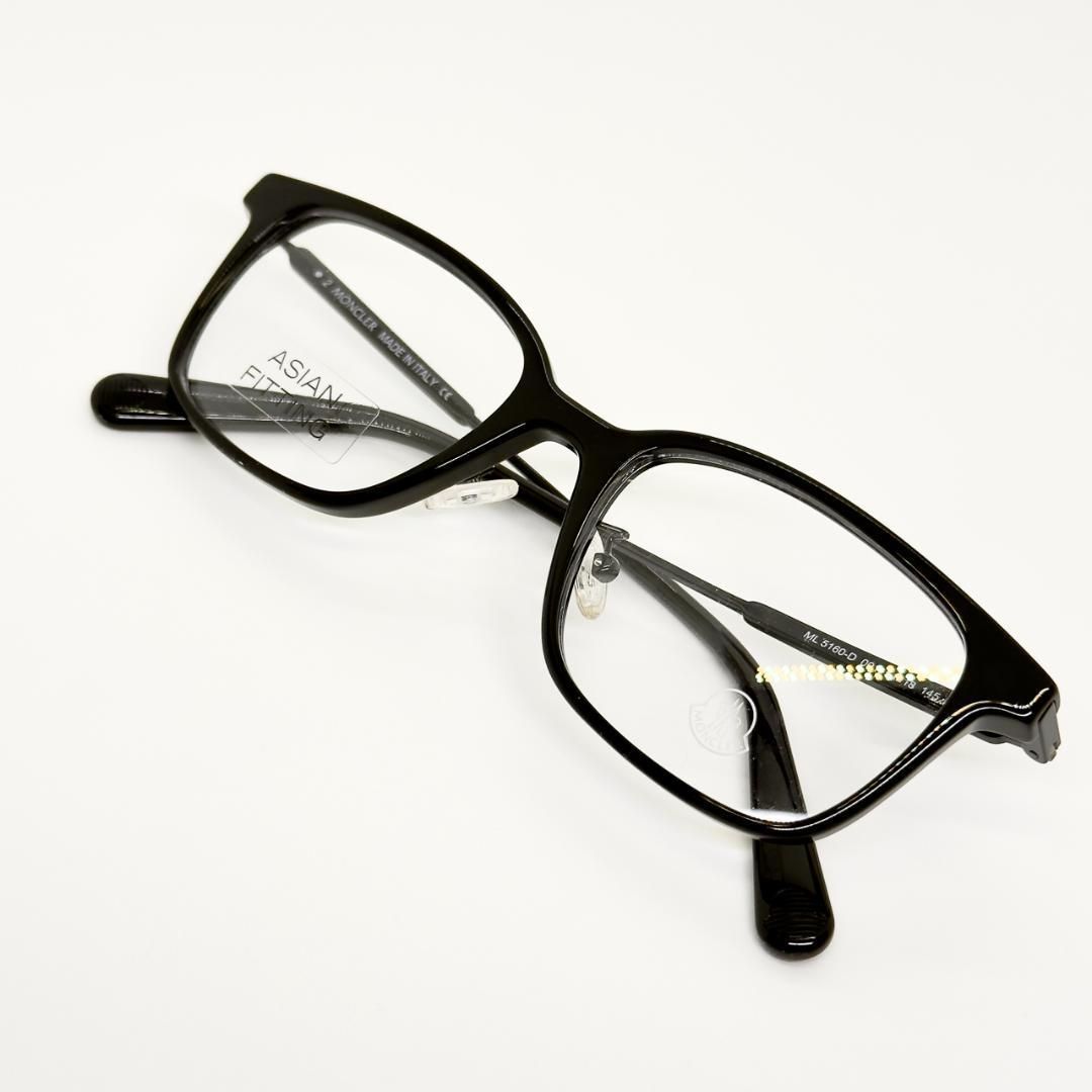 MONCLER モンクレール メガネ ML5160D ブラック デモレンズ アジアン