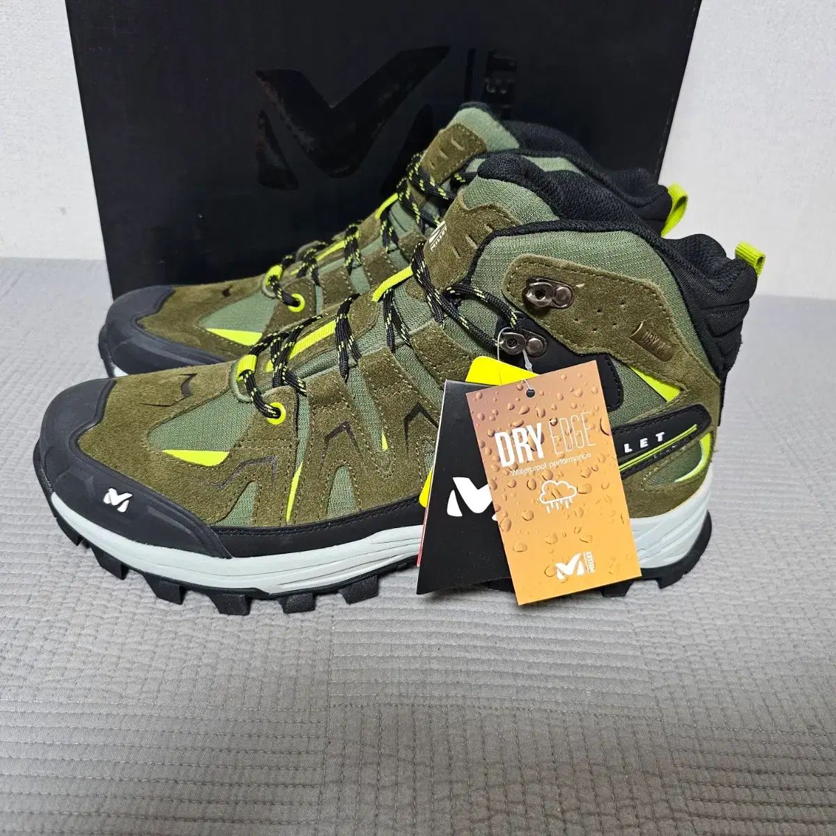 280 お勧め MILLET Dry Edgy防水 登山靴