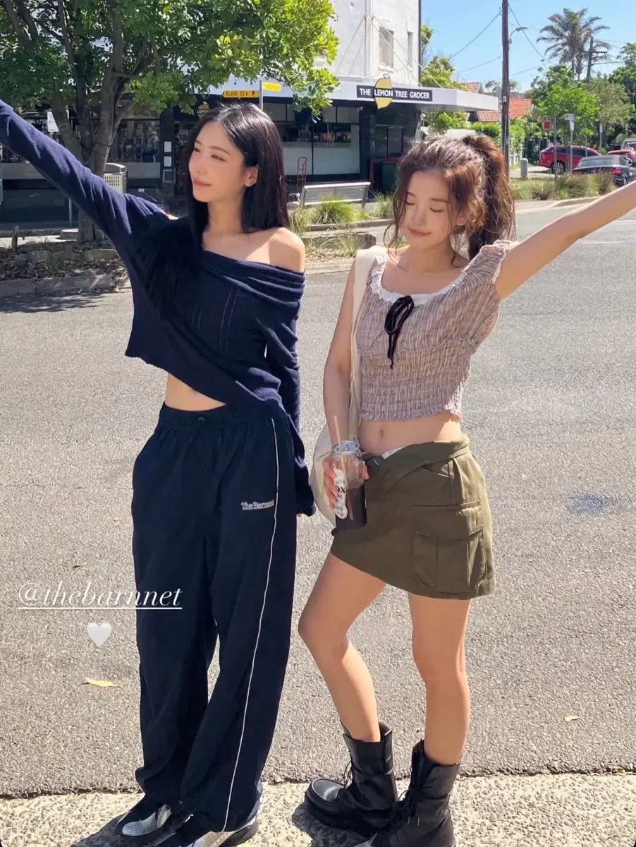 ザ バーネット クラウディ ウッディ WIND AND WISH パンツ ネイビー Cloudy Pants