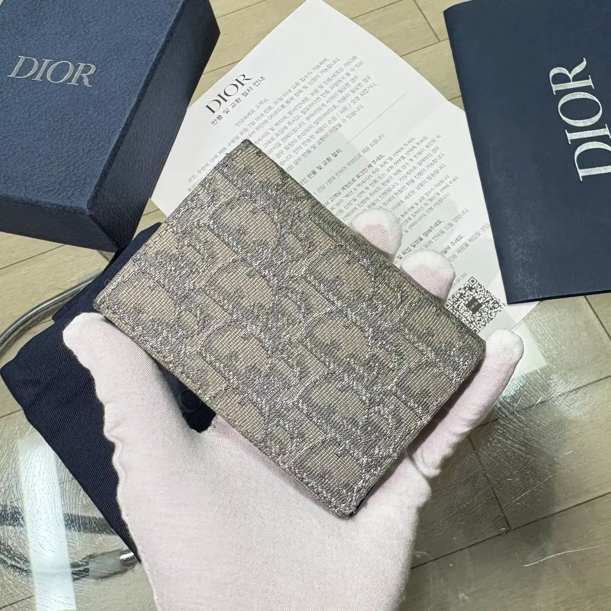 モデル フルセット ディオール オブリーク ルテニウム オーガナイザー