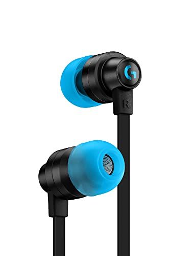 Logicool G ゲーミングイヤホン 333 有線 イヤホン ブラック インライン マイク 3 5 mm USB C ボリュームコントロール PS 4 Switch 2 PC スマホ 対応 BK 2年間メーカー保証s