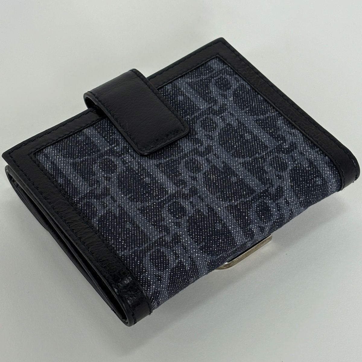 クリスチャンディオール Christian Dior トロッター柄 二つ折り財布