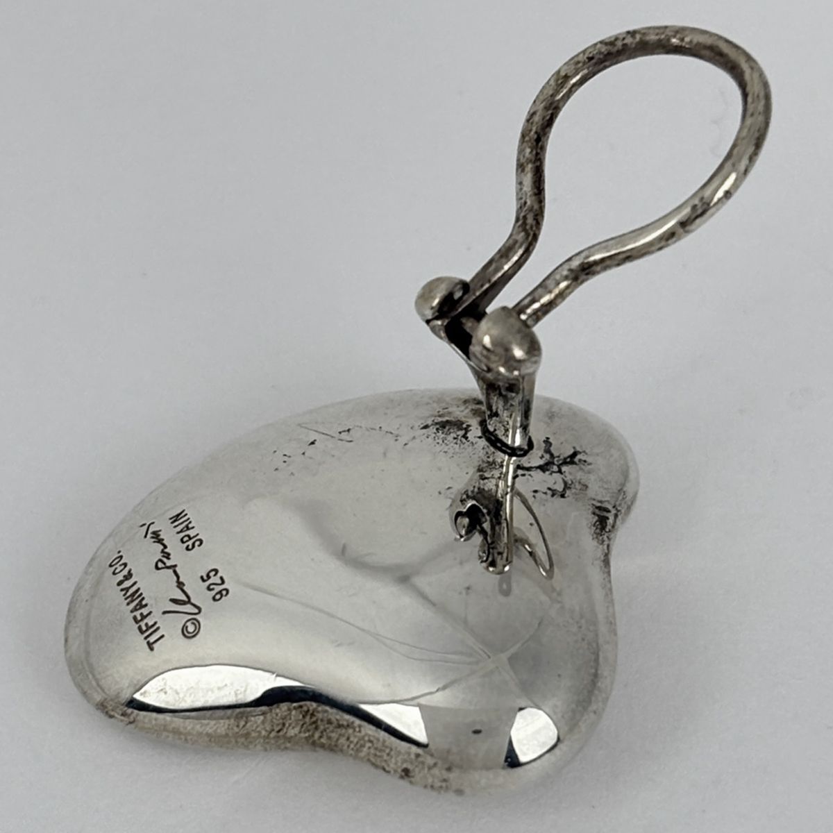 最高 ティファニー TIFFANY&Co. ハートモチーフ イヤリング ビーンズ