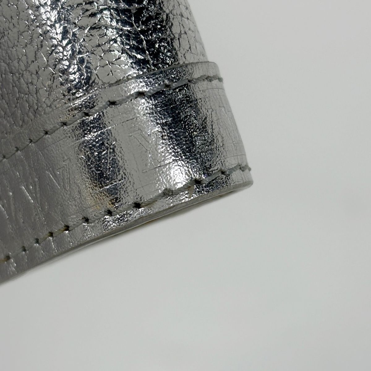 ルイ ヴィトン Louis Vuitton アジェンダ パルトネール PM 手帳カバー システム手帳 メタリック 手帳 ブックカバー スハリ アルジャン シルバー R 21032 レディース