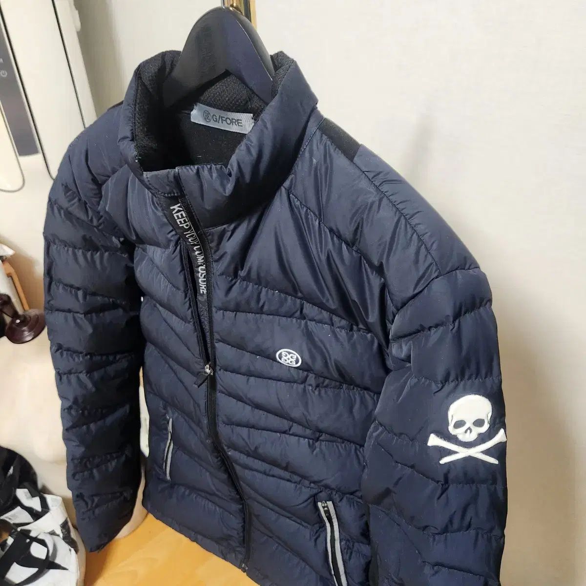 G/FORE メンズ SWING ダウン ネイビー L 56X67cm - メルカリ