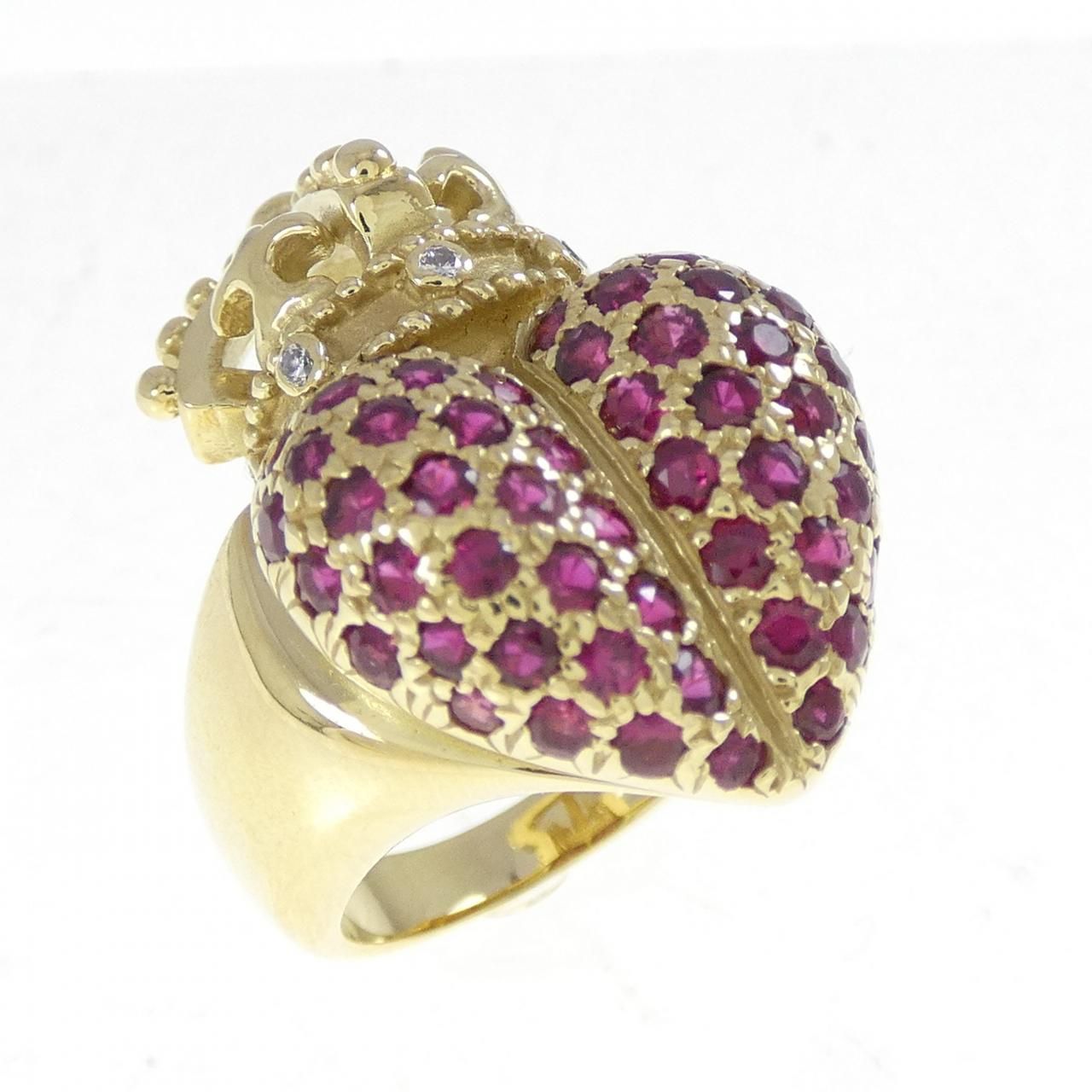 KIESELSTEIN CORD ルビー リング