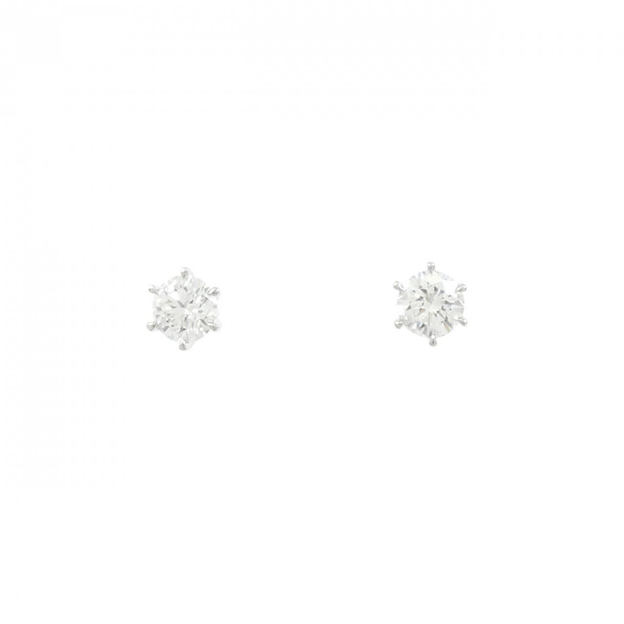 リメイク PT 900 ST ダイヤモンド ピアス 0 315 CT 316 F VVS 2 3 EXT