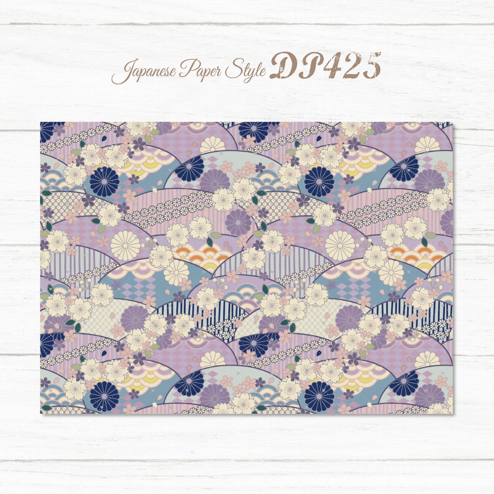 DP425】デザインペーパー 和柄 ジャーナル ペーパー コラージュシート