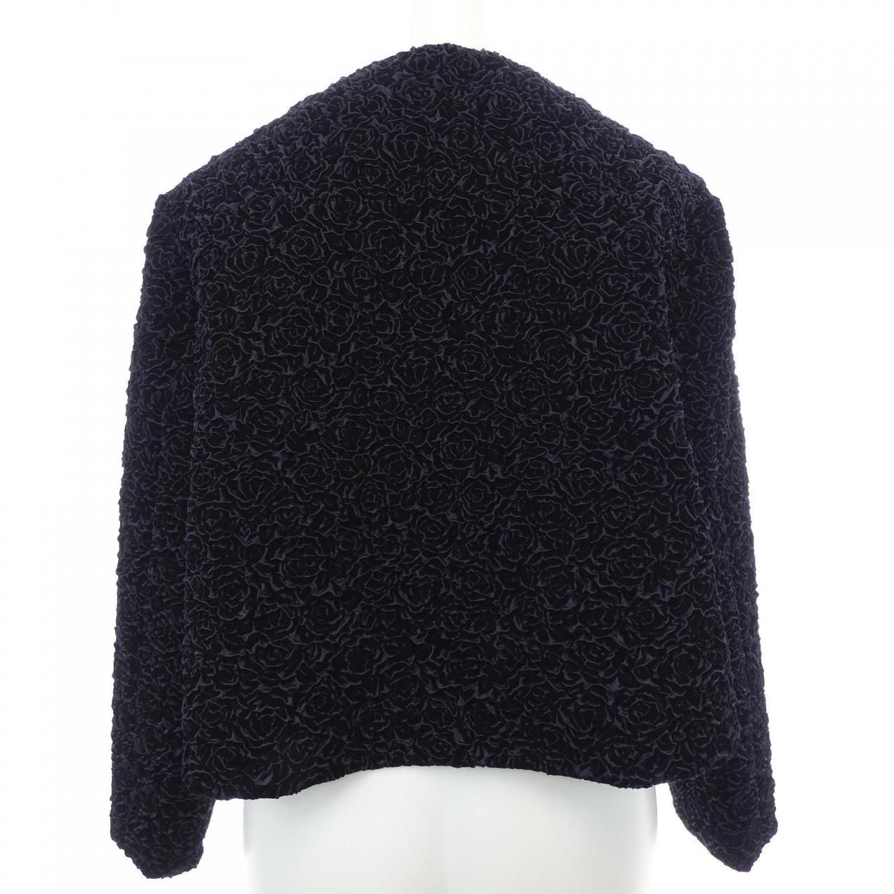 未使用級✨大きいサイズ13✨ Christian Diorノーカラージャケット クリスチャンディオール CHRISTIAN DIOR 3A21207A1918 ノーカラー