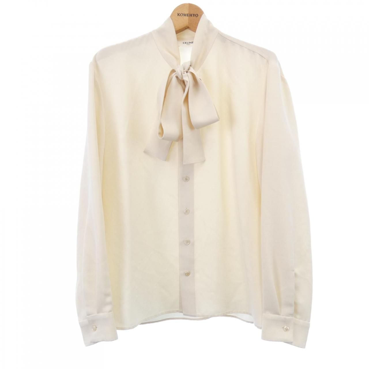 セリーヌ CELINE ラヴァリエールブラウス シャツ