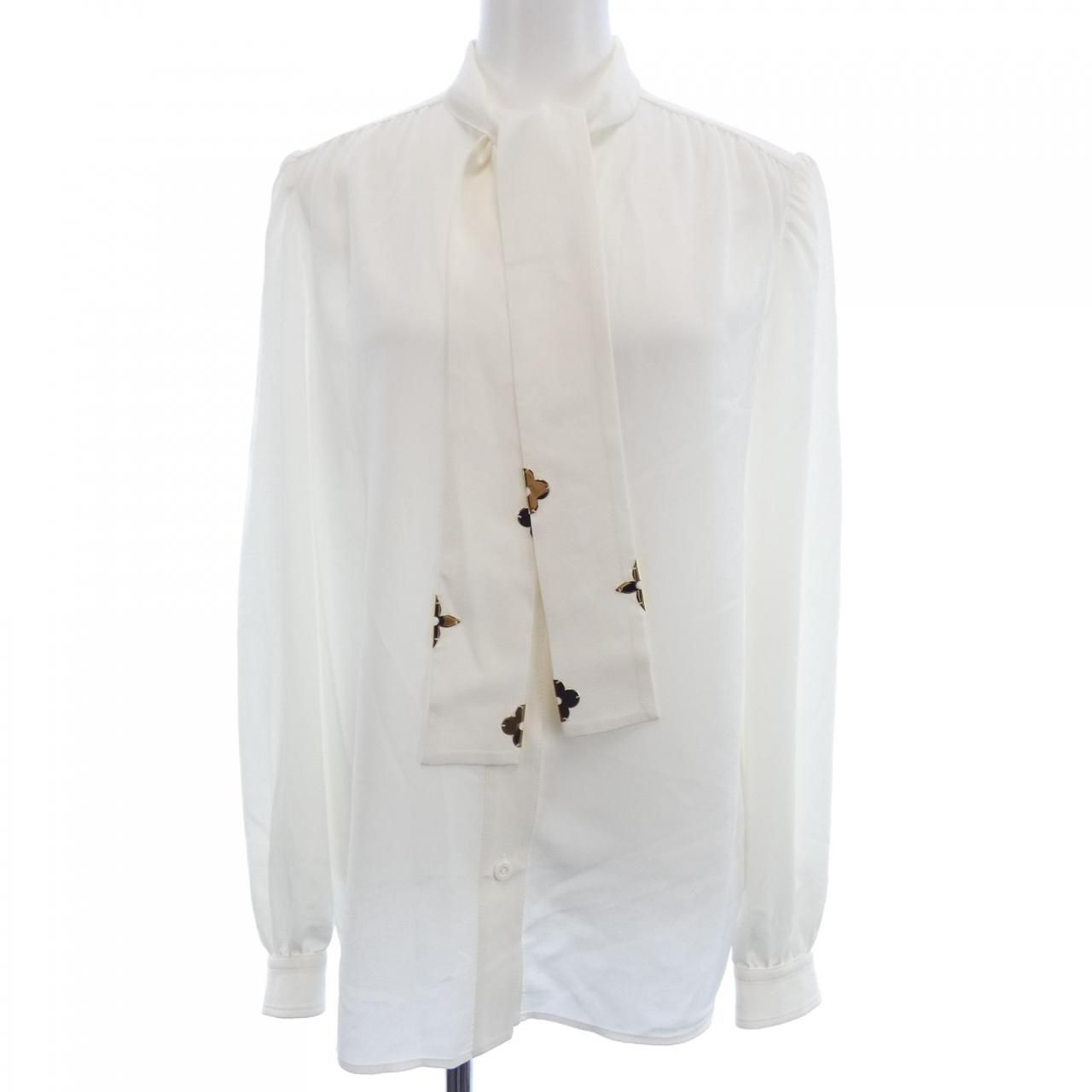 ルイヴィトン LOUIS VUITTON LVナイトラバリエールブラウス シャツ