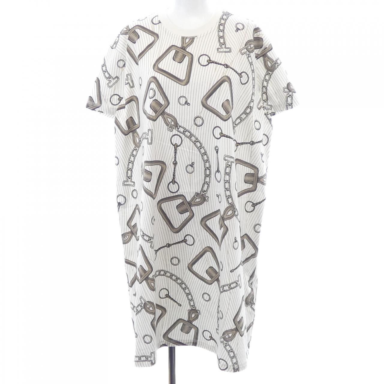 エルメス HERMES EFFET カットワンピース