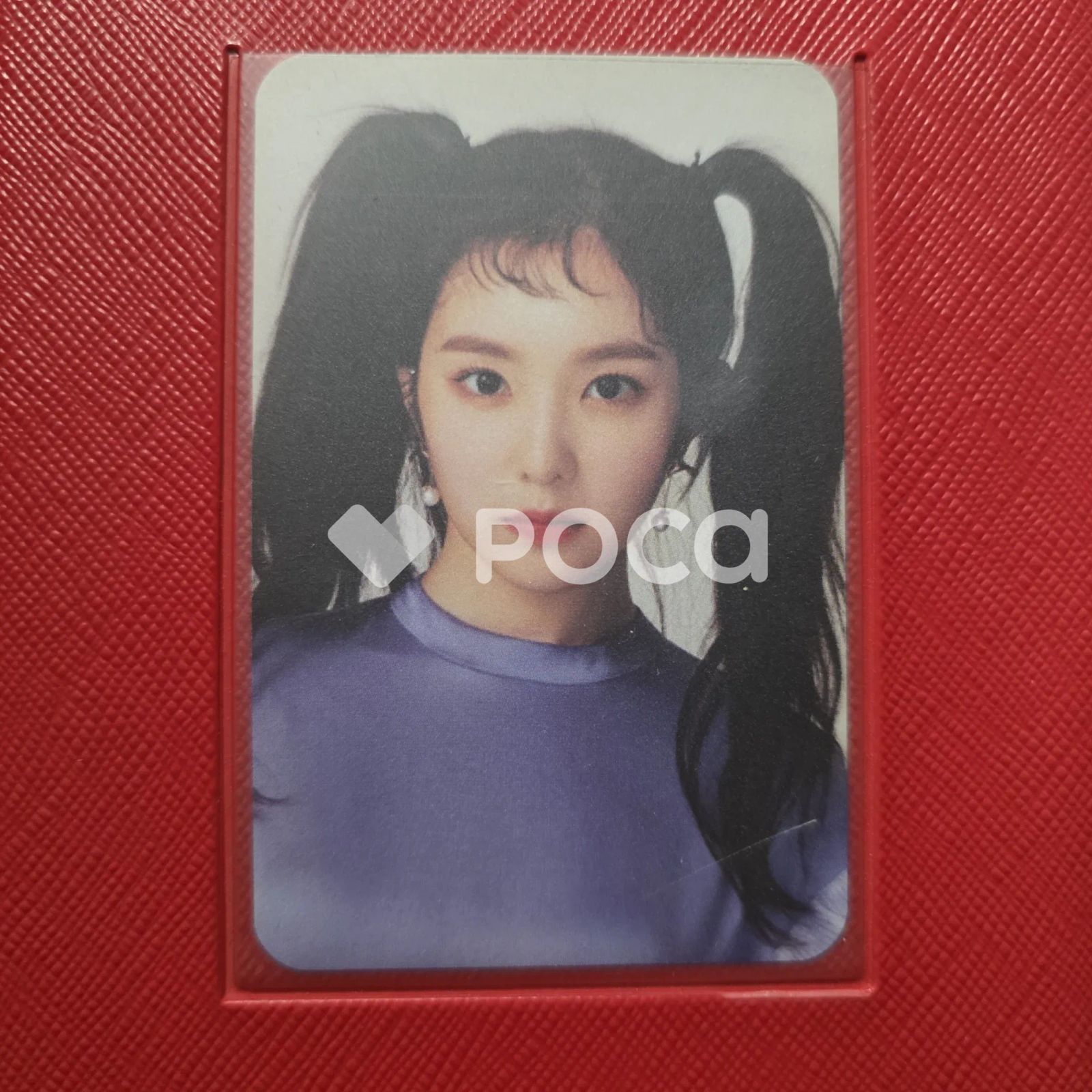 Red redvelvet アイリーン カード phone Velvet Bloom Album - Irene Ver.