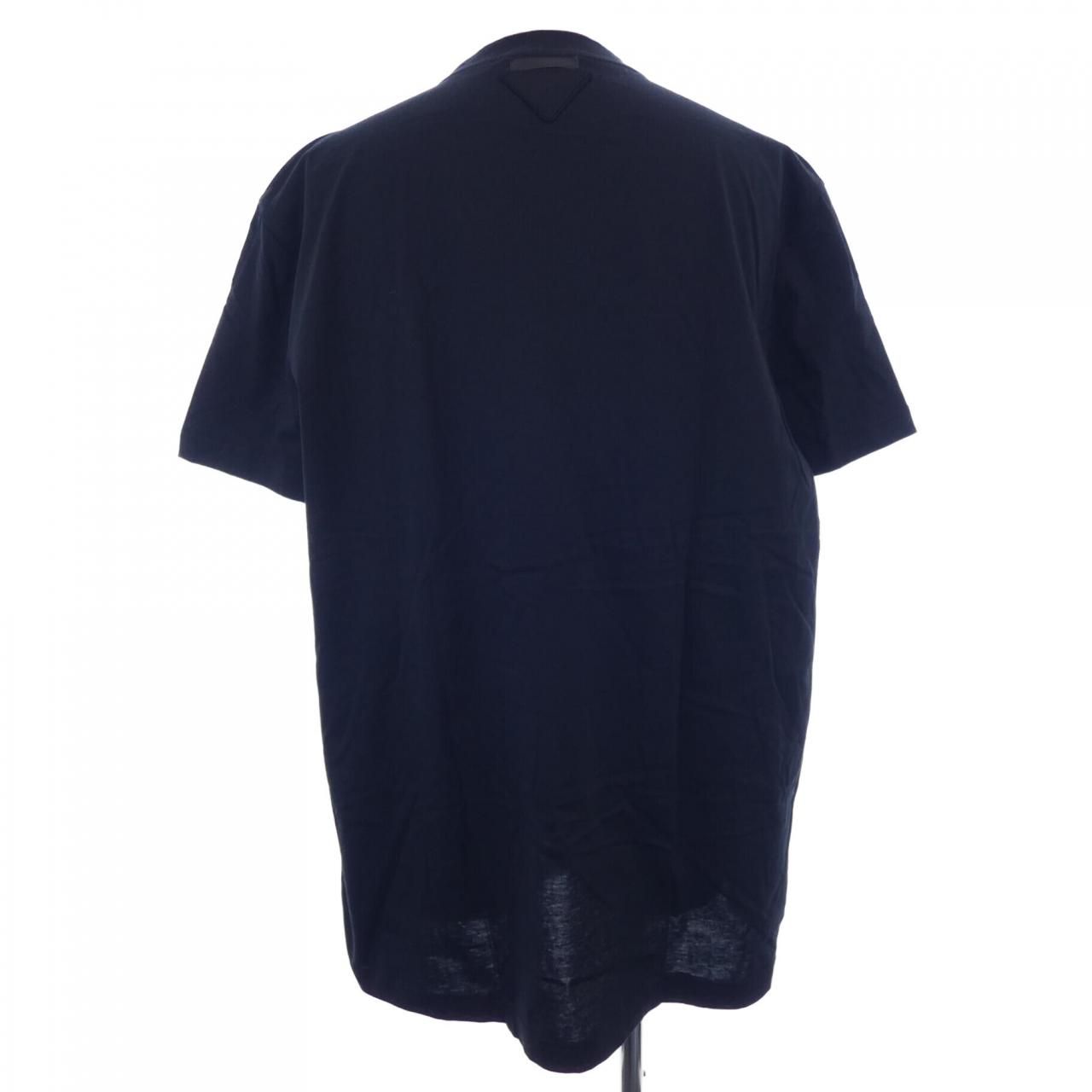 プラダ PRADA トライアングルロゴ UJM 493 S 181 ILK Tシャツ