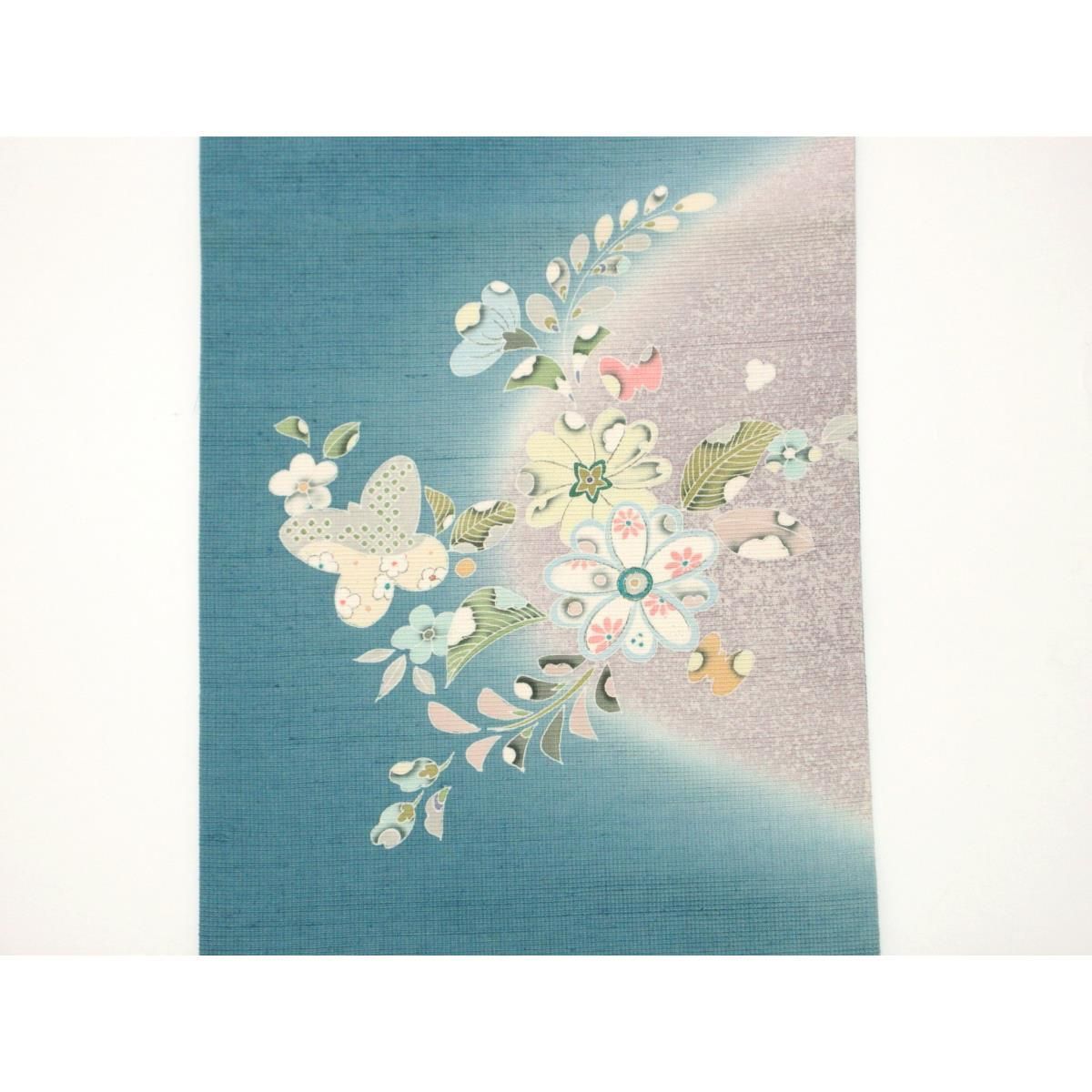  名古屋帯 染帯 友禅加工ボカシ染 名古屋帯 帯