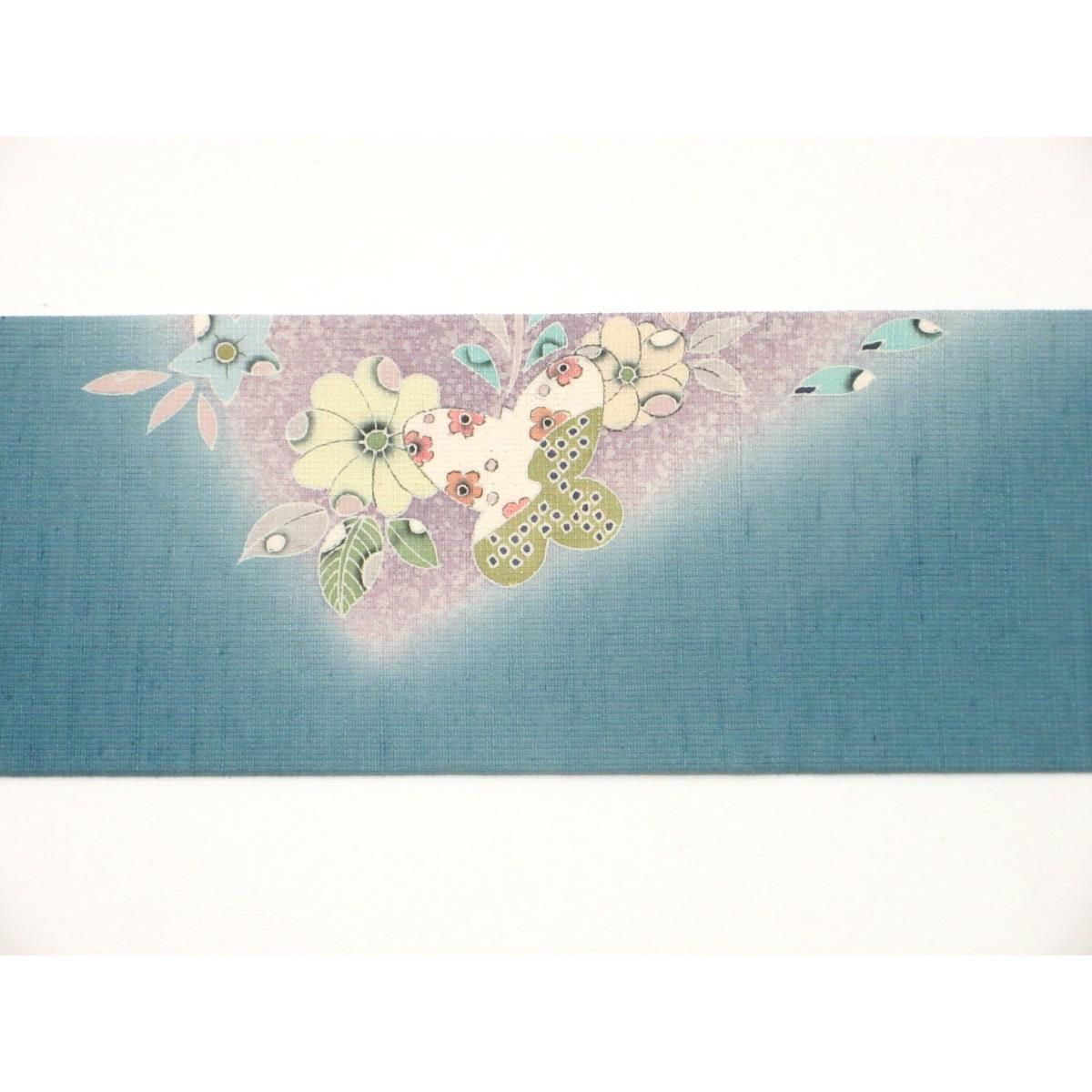 染帯 友禅加工ボカシ染