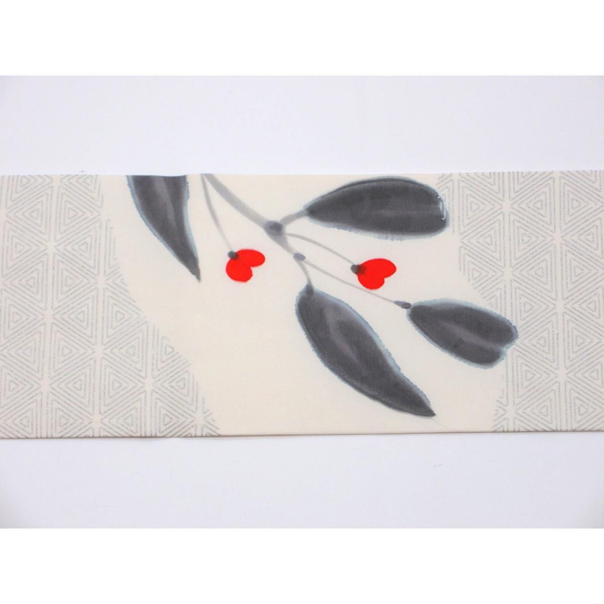 名古屋帯 塩瀬染帯