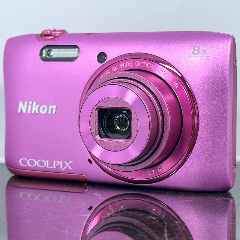 Nikon - Nikon COOLPIX S3600 ピンク 動作確認済 8倍ズームの通販 by