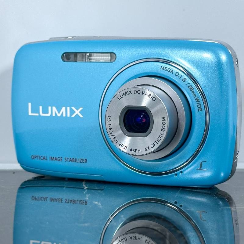 Panasonic LUMIX DMC-S1 ブルー コンパクトデジタルカメラ LUMIX DMC