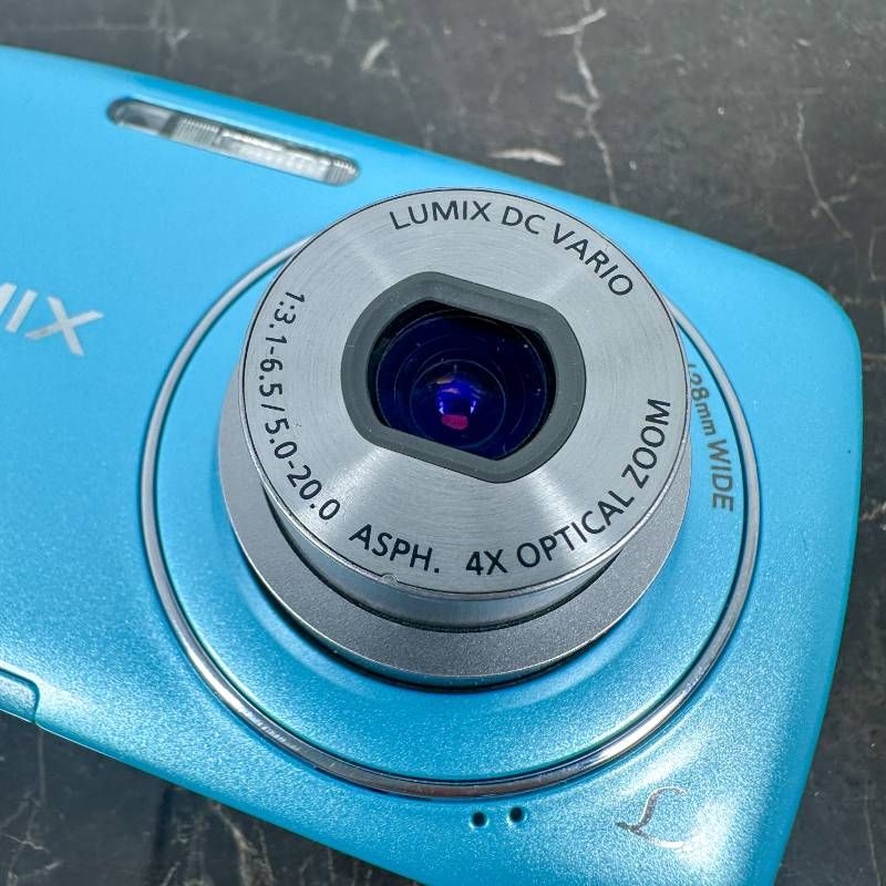 Panasonic LUMIX DMC-S1 ブルー コンパクトデジタルカメラ LUMIX DMC