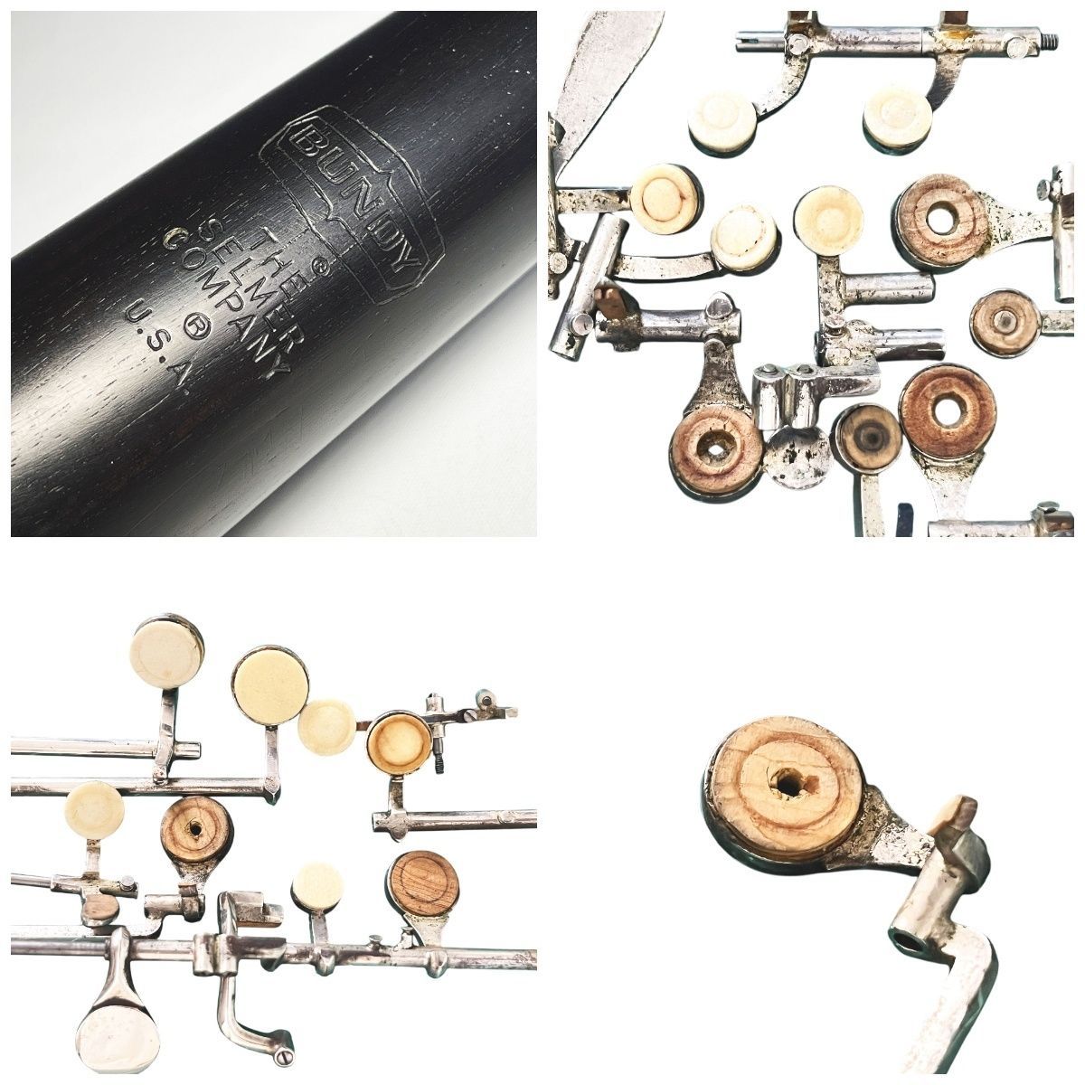 ジャンク】 Selmer U.S.A BUNDY セルマー バンディ オーボエ 木管楽器