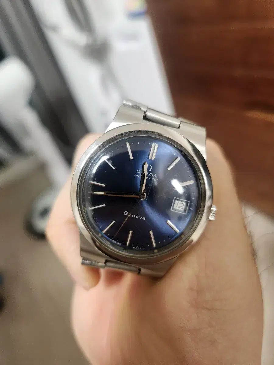  オメガ ジュネーブ オートマティック 腕時計 36mm フルジップ 自動巻き時計 腕時計(アナログ)