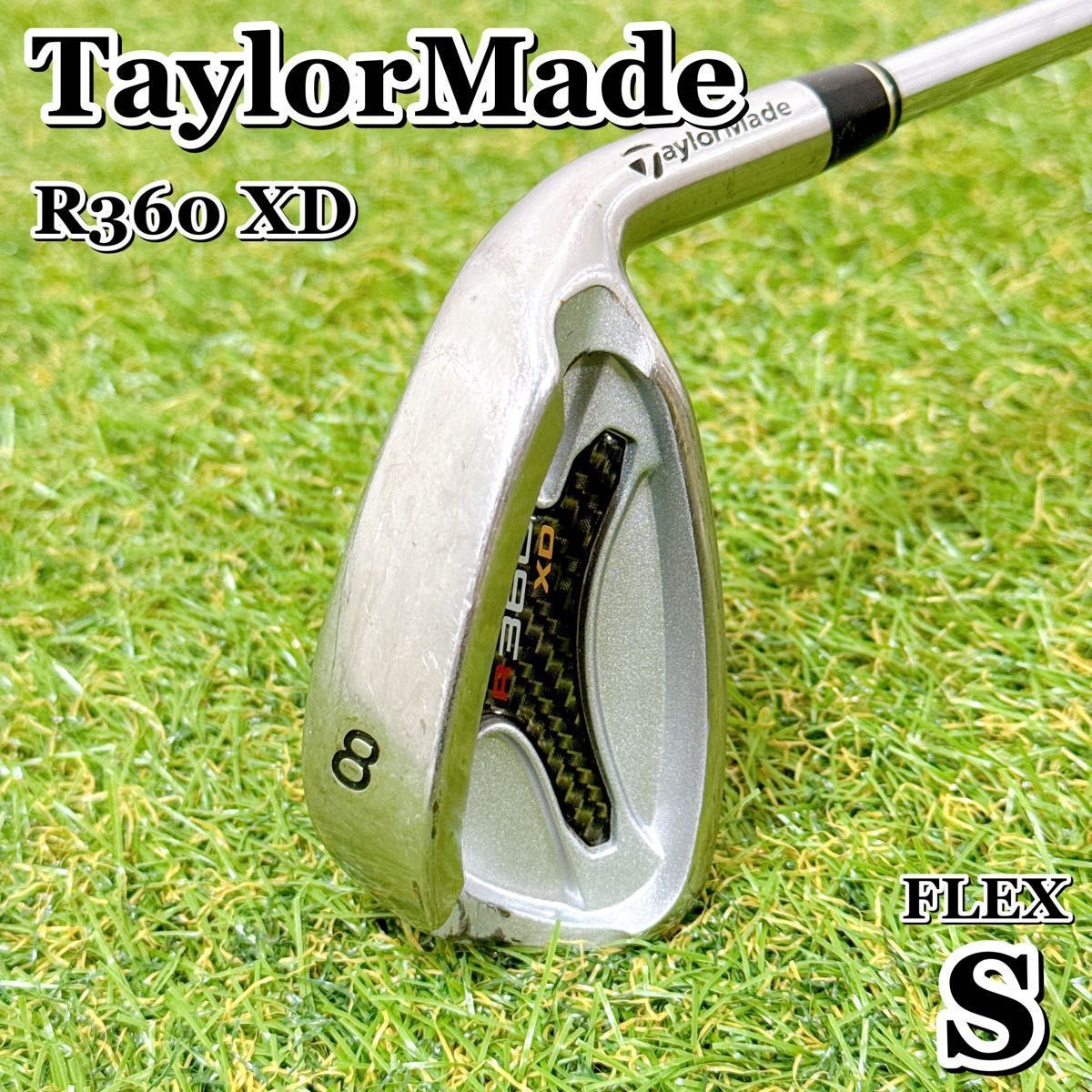 TaylorMade テーラーメイド R360XD 8番アイアン スチール フレックスS