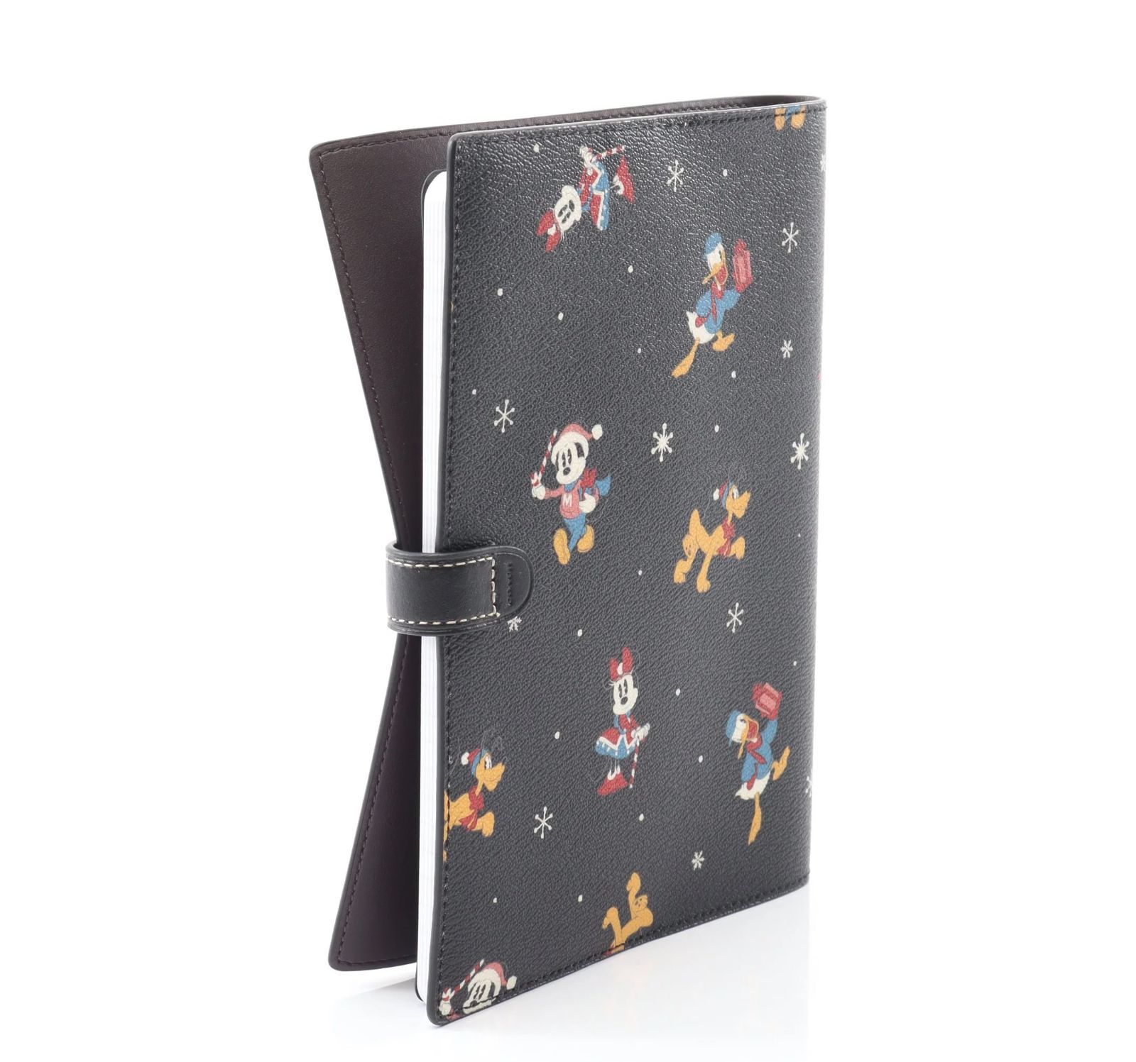 COACH Disney ミッキーマウス ミニーマウス ノートブックドナルドダック ノートブック 手帳カバー コーチ