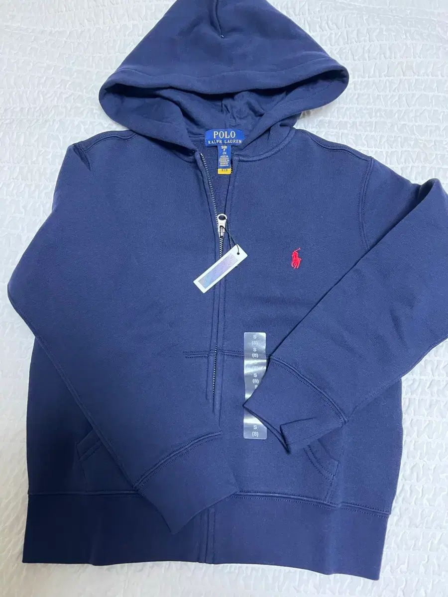 ポロ ラルフローレン ネイビー フリース フーディー S 8