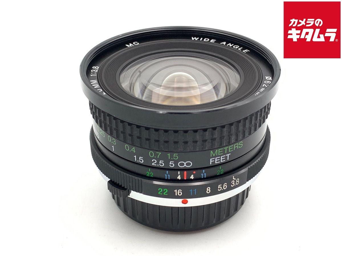 並品 コシナ MF 20 mm F 3.8 MC Macro