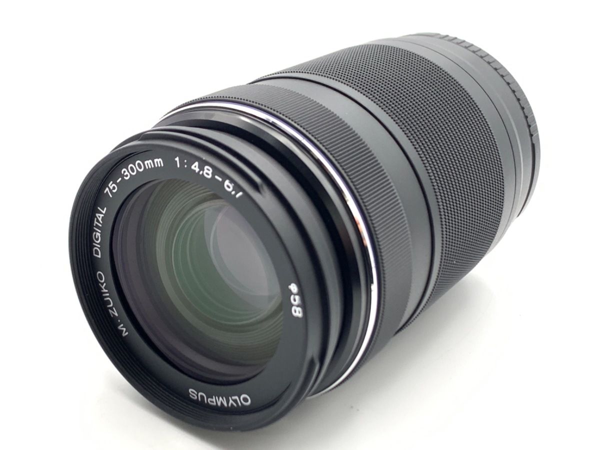  並品 OM SYSTEM M ZUIKO DIGITAL ED 75 300 mm F 4 8 6 7 II その他 カメラ